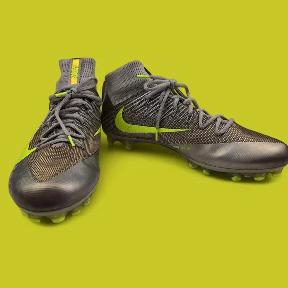 Nike VPR VAPOR Untouchable 2 Men's Football Cleats Wolf Grey Size 14